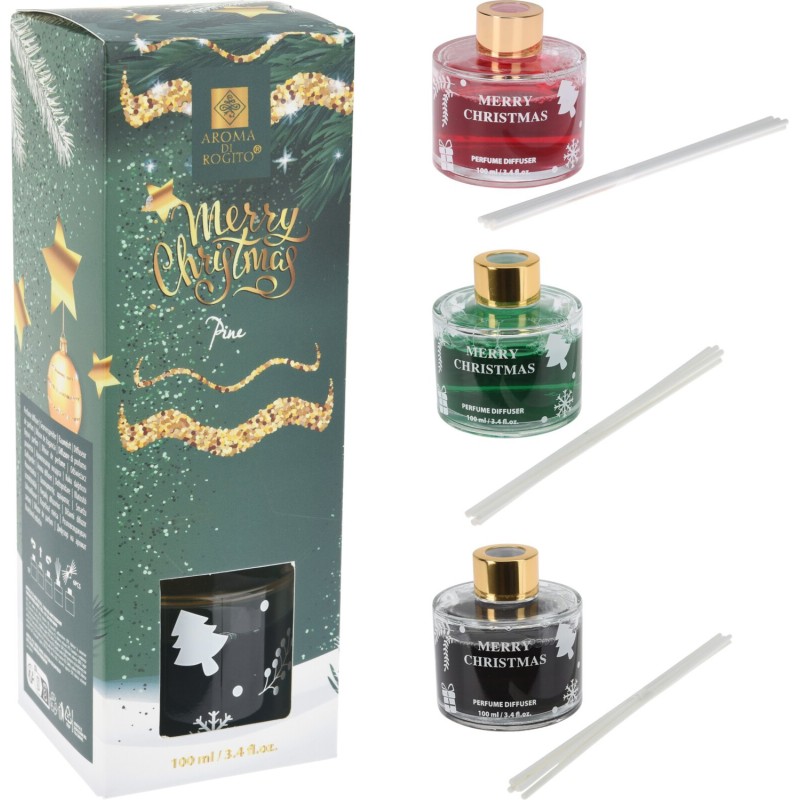 Doftpinnar Rumsdoft Röd Grön Svart 100 ml