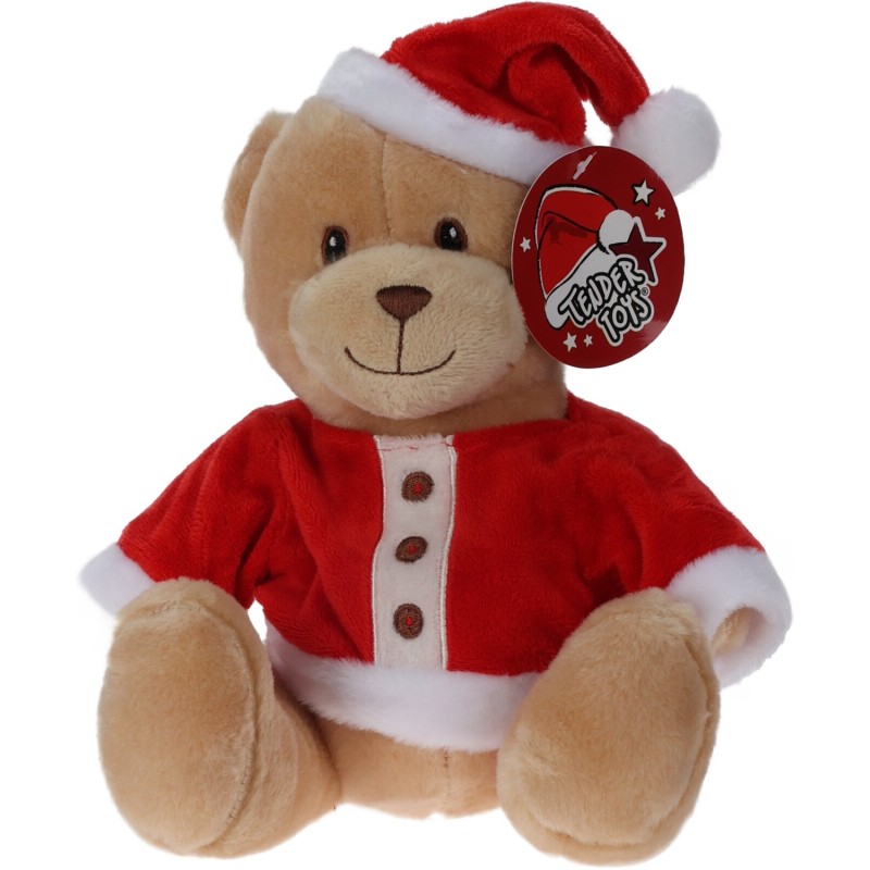 Nalle Jul Mjukis Beige Brun Nalle Jul Mjukis Beige Brun