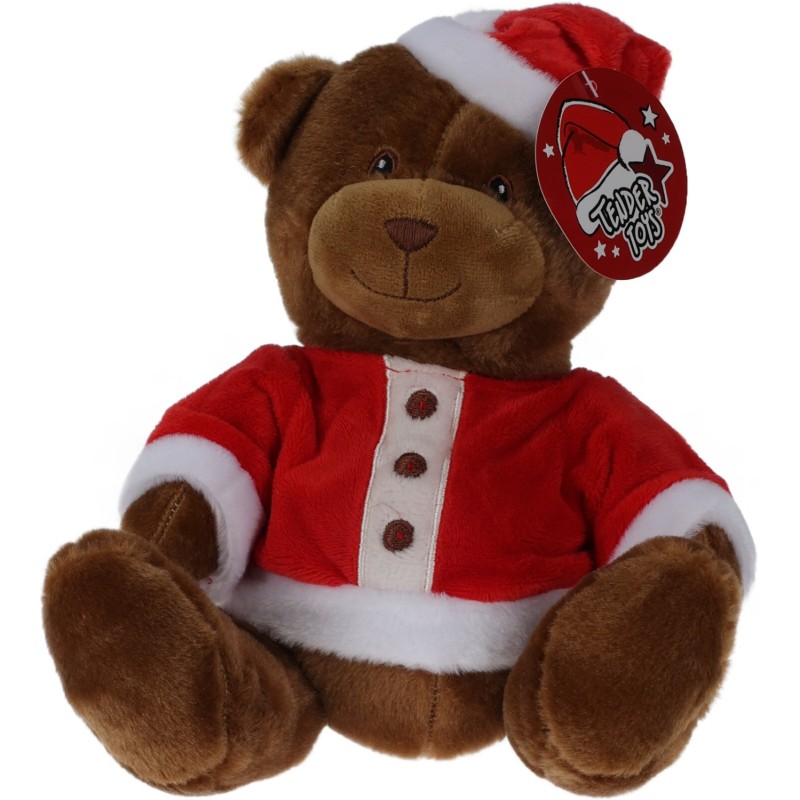 Nalle Jul Mjukis Beige Brun Nalle Jul Mjukis Beige Brun