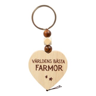 Nyckelring Världens Bästa Farmor