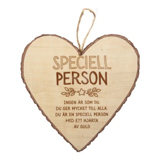 Hjärta Trä Speciell Person Hjärta Trä Speciell Person
