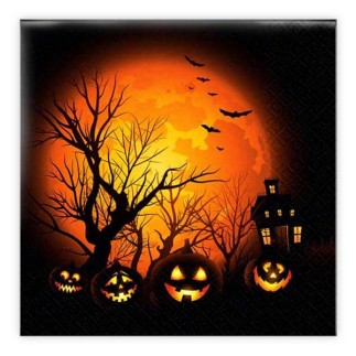 Servetter Halloween 33x33 cm 20-pack