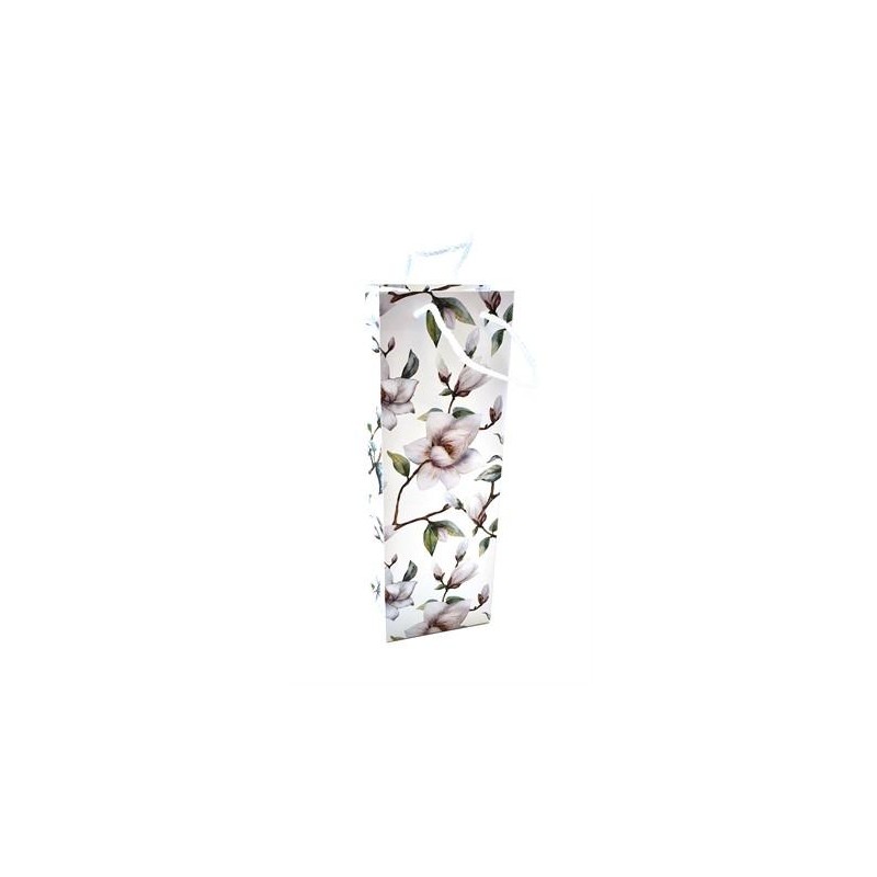 Presentpåse Vin Blommor 35x12x9 cm 3-pack