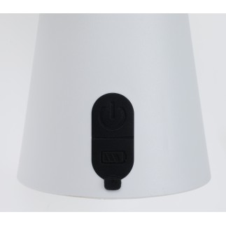 LED Lampa Uppladdningsbar Svart LED Lampa Uppladdningsbar Svart