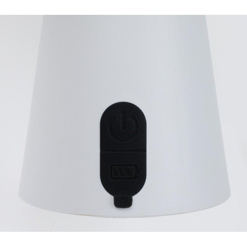 LED Lampa Uppladdningsbar Svart LED Lampa Uppladdningsbar Svart