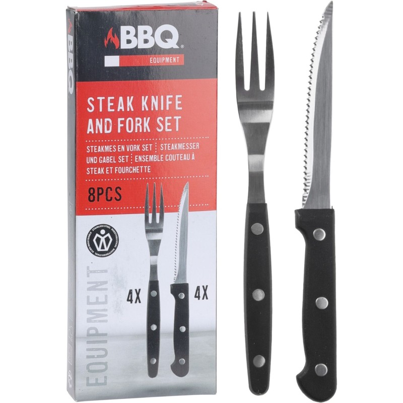 Kött & Grillbestick Svart 8 delar Kött & Grillbestick Svart 8 delar