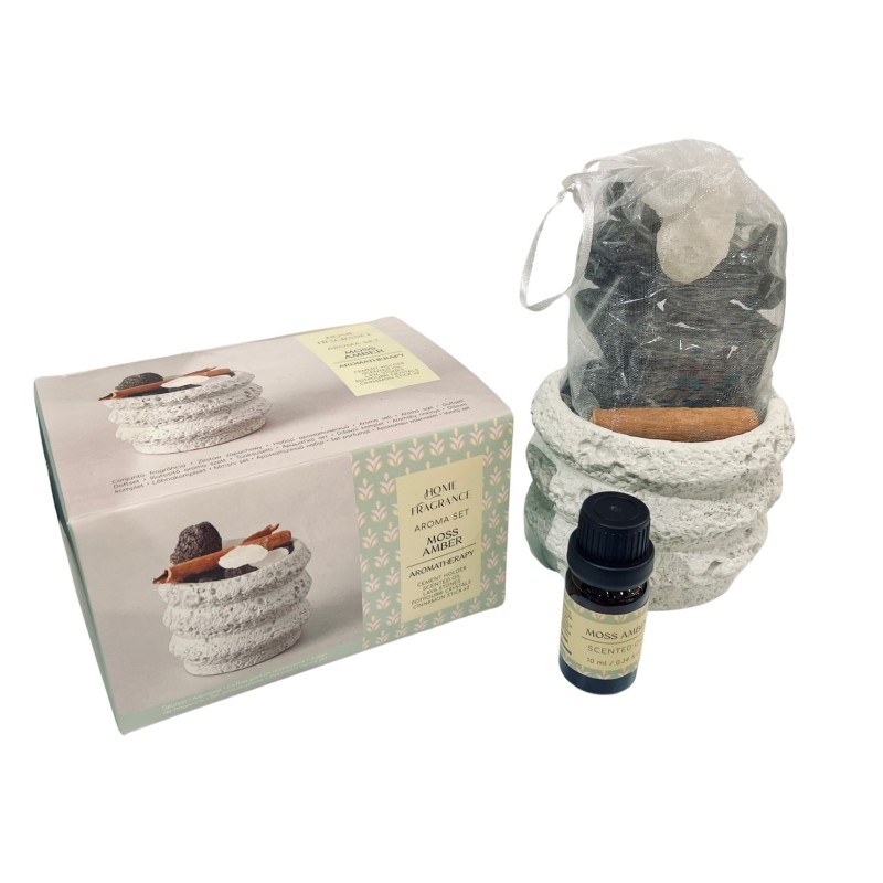 Aromaset Moss Amber Stenar Potpurri Doftolja Presentset Aromaset Moss Amber Stenar Potpurri Doftolja Presentset