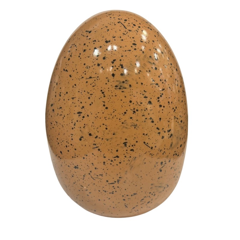 Ägg Keramik Dekoration 14 cm Gult Ägg Keramik Dekoration 14 cm Gult