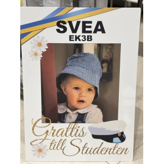 Studentskylt 50x70cm BUBBEL NR 19