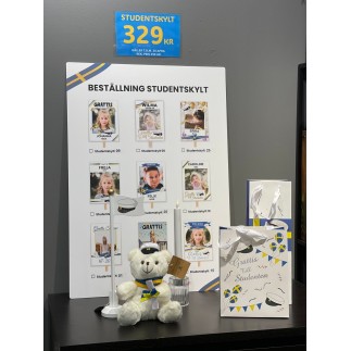 Studentskylt 50x70cm KLASSISK NR 21