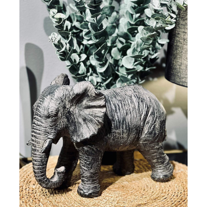 Elefant Brun 25 cm Snabel ner Elefant Brun 25 cm Snabel ner