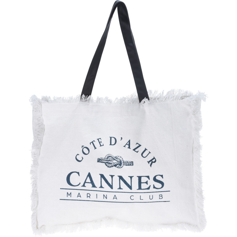 Väska Canvas Tyg 40x50 cm Natur/Brun