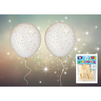 Ballong Stjärnor 6-pack 30 cm Latex Ballong Stjärnor 6-pack 30 cm Latex