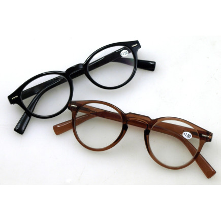 DUGA Läsglasögon 2,00 Brun