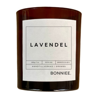 Bonniee Doftljus Lavendel 200 gram
