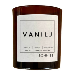 Bonniee Doftljus Vanilj 200 gram