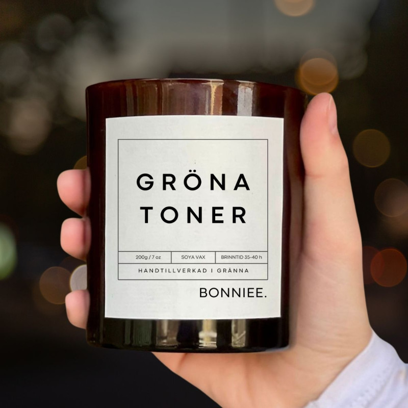 Bonniee Doftljus Gröna Toner 150 gram