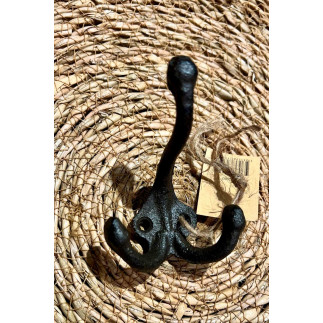 Krok Dubbel Gjutjärn Krok Dubbel Gjutjärn
