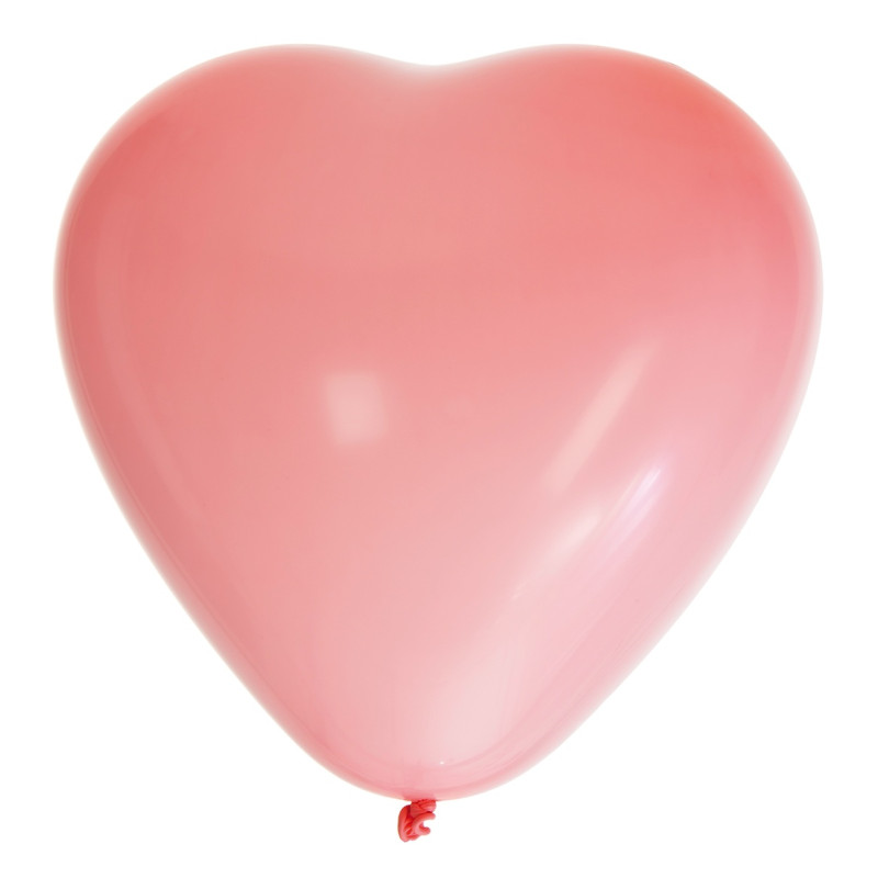 Ballong Hjärta Rosa 8-pack Latex Ballong Hjärta Rosa 8-pack Latex