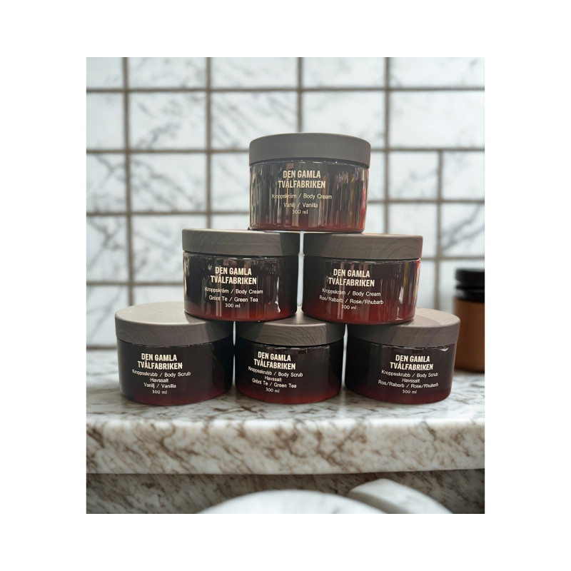 Bodybutter Hudkräm Ros & Rabarber 300 ml Bodybutter Hudkräm Ros & Rabarber 300 ml