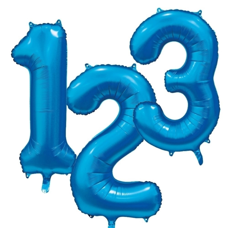 Ballong Siffra 7 Blå 86 cm Ballong Siffra 7 Blå 86 cm