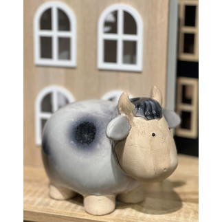 Ko Gris Får Keramik 16 cm