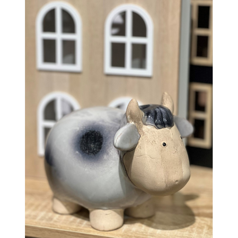 Ko Gris Får Keramik 16 cm