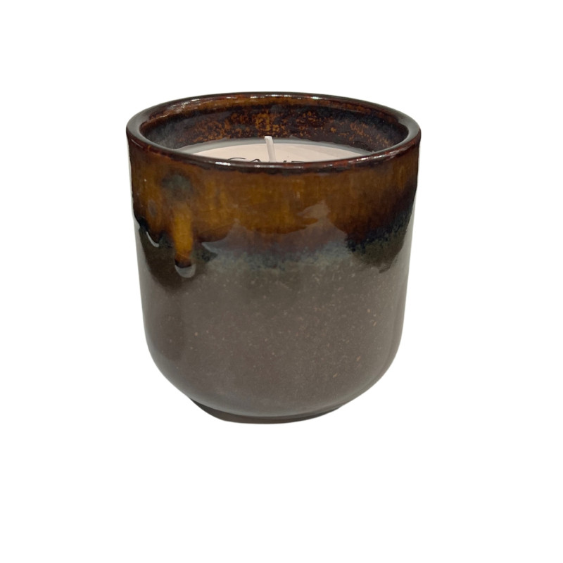 Ljus Keramik Brunt 9 cm Ljus Keramik Brunt 9 cm