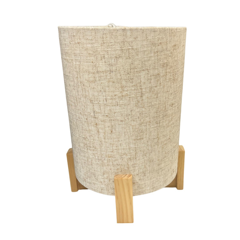 Bordslampa Lampa Trä/Textil 24 cm Bordslampa Lampa Trä/Textil 24 cm