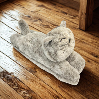 Dörrstopp Dekoration Katt Grå Dörrstopp Dekoration Katt Grå