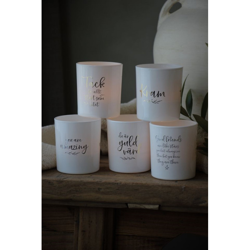 Majas Cottage Lykta Tack för allt inkl. Gåvobox