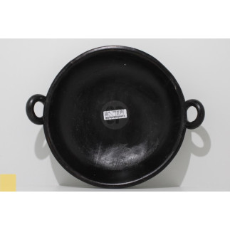 Skål Trä Mörkbrun 30x35 cm