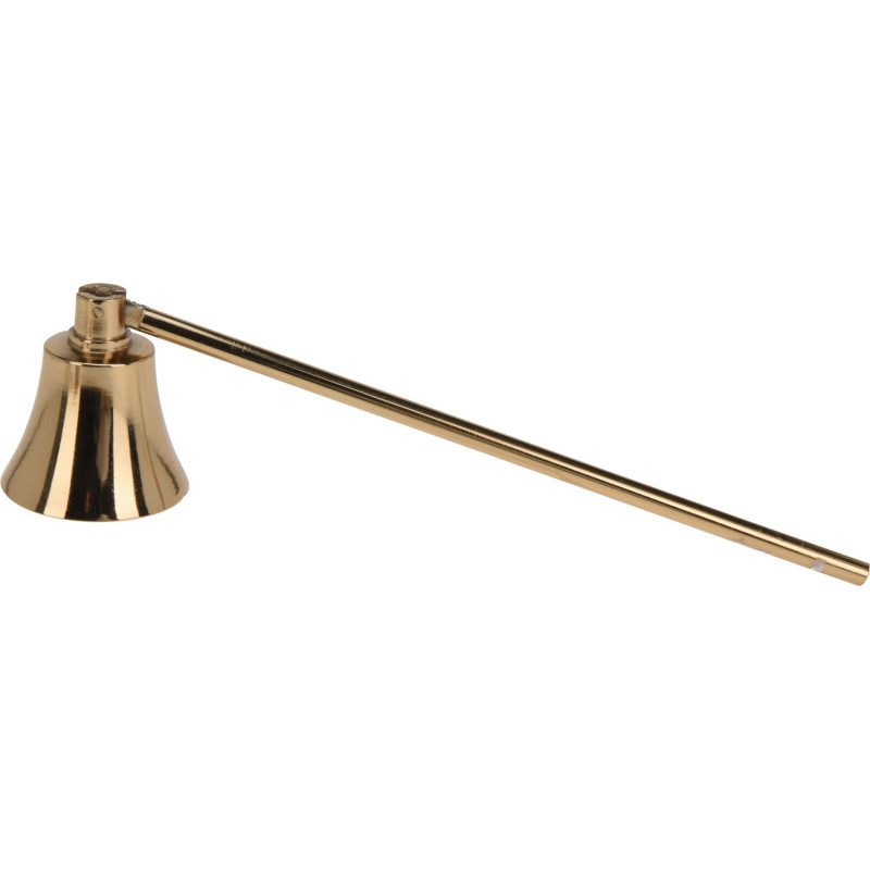 Ljussläckare Guldfärgad 23 cm