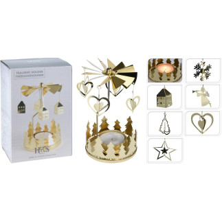 Änglaspel Metall Guld 