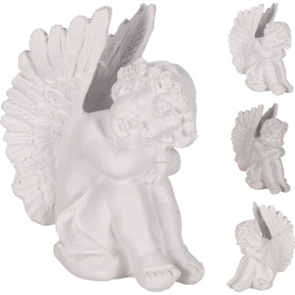 Ängel Vit 10 cm