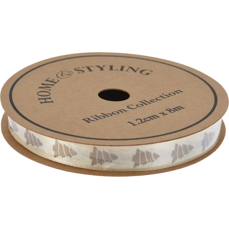 Band Textil Vitt Jul 8 meter