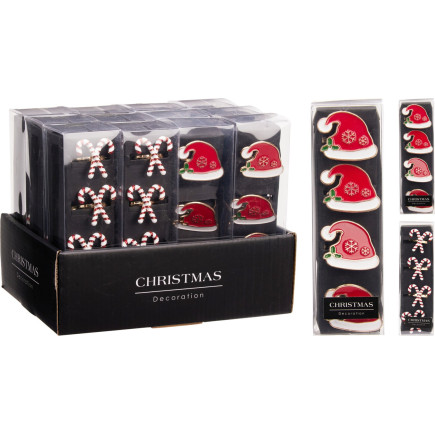 Servettring Jul Tomteluva 4-pack 