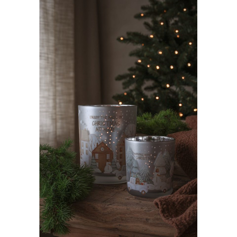 Majas Cottage Lykta Jul Enjoy the magic of christmas at home 10x12 cm