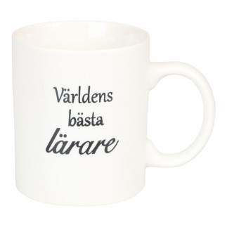 Mugg Världens bästa lärare