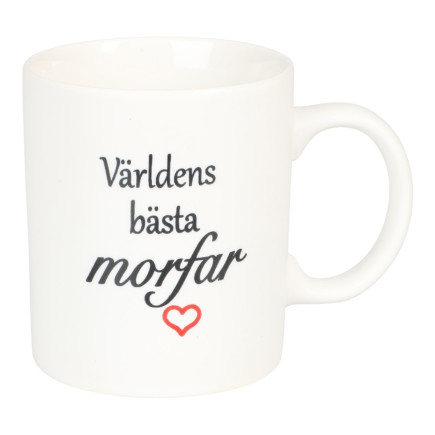 Mugg Världens bästa morfar