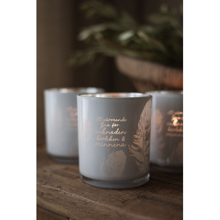 Majas Cottage Lykta Saknaden Kärleken Minnena Vit