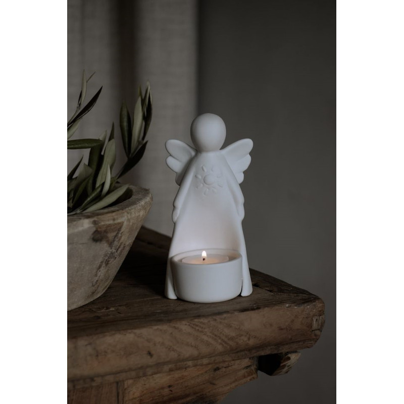 Majas Cottage Ängel Ljushållare Vänskap Gåvobox 