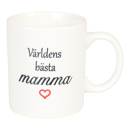 Mugg "Världens bästa mamma"