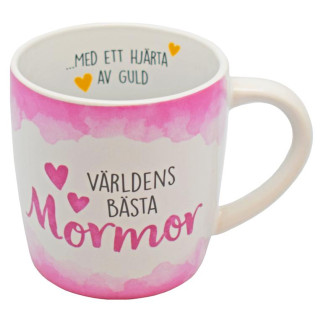 Mugg VÄRLDENS BÄSTA MORMOR