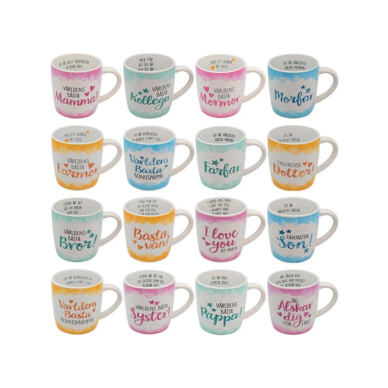 Mugg VÄRLDENS BÄSTA MORFAR