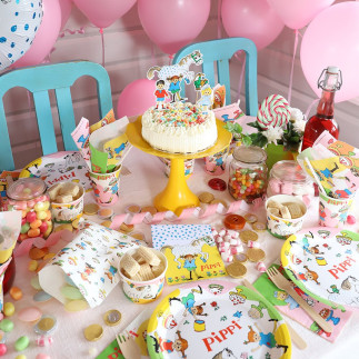 Ballong Pippi Långstrump Rund Folie Ballong Pippi Långstrump Rund Folie