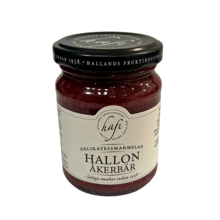 Marmelad Hallon/Åkerbär 140 gr