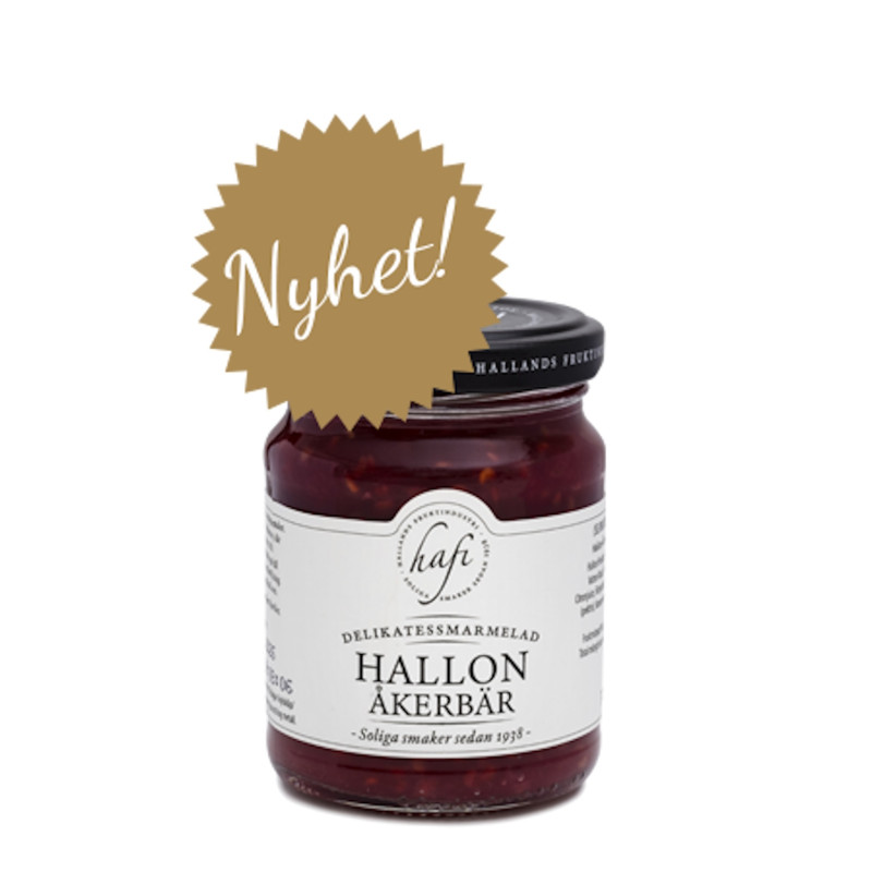 Marmelad Hallon/Åkerbär 140 gr