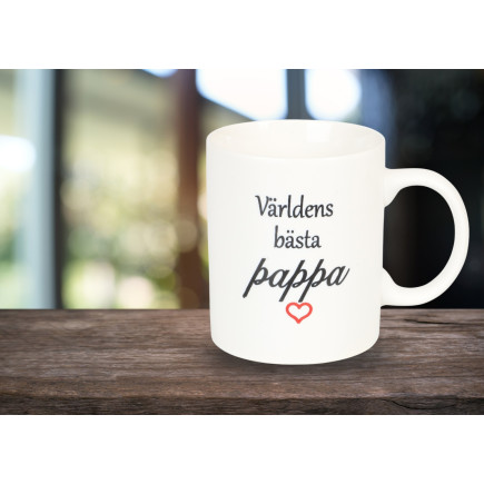 Mugg Världens bästa pappa