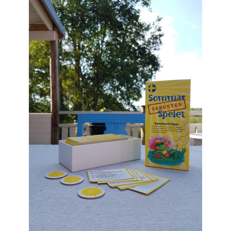 Semesterspelet sommar frågespel Semesterspelet sommar frågespel